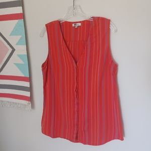 KUT From The Kloth Indian Cotton Sleeveless Blouse